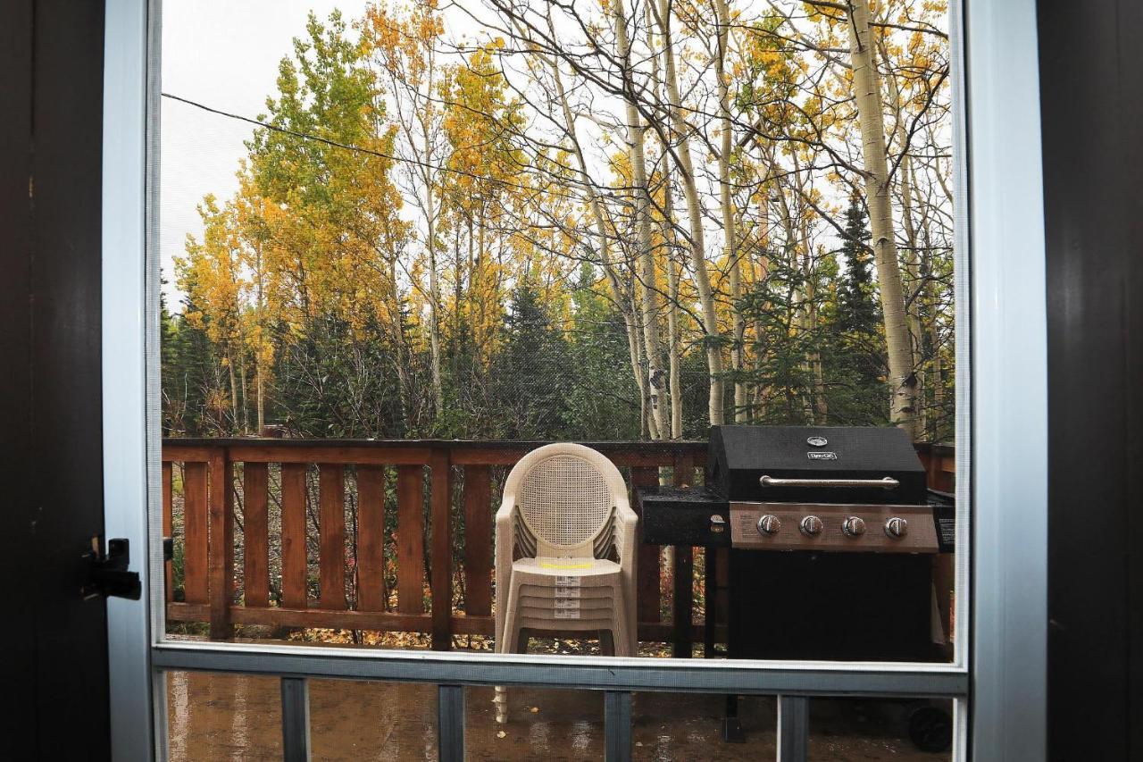 Denali Park View Family Log Cabin エクステリア 写真