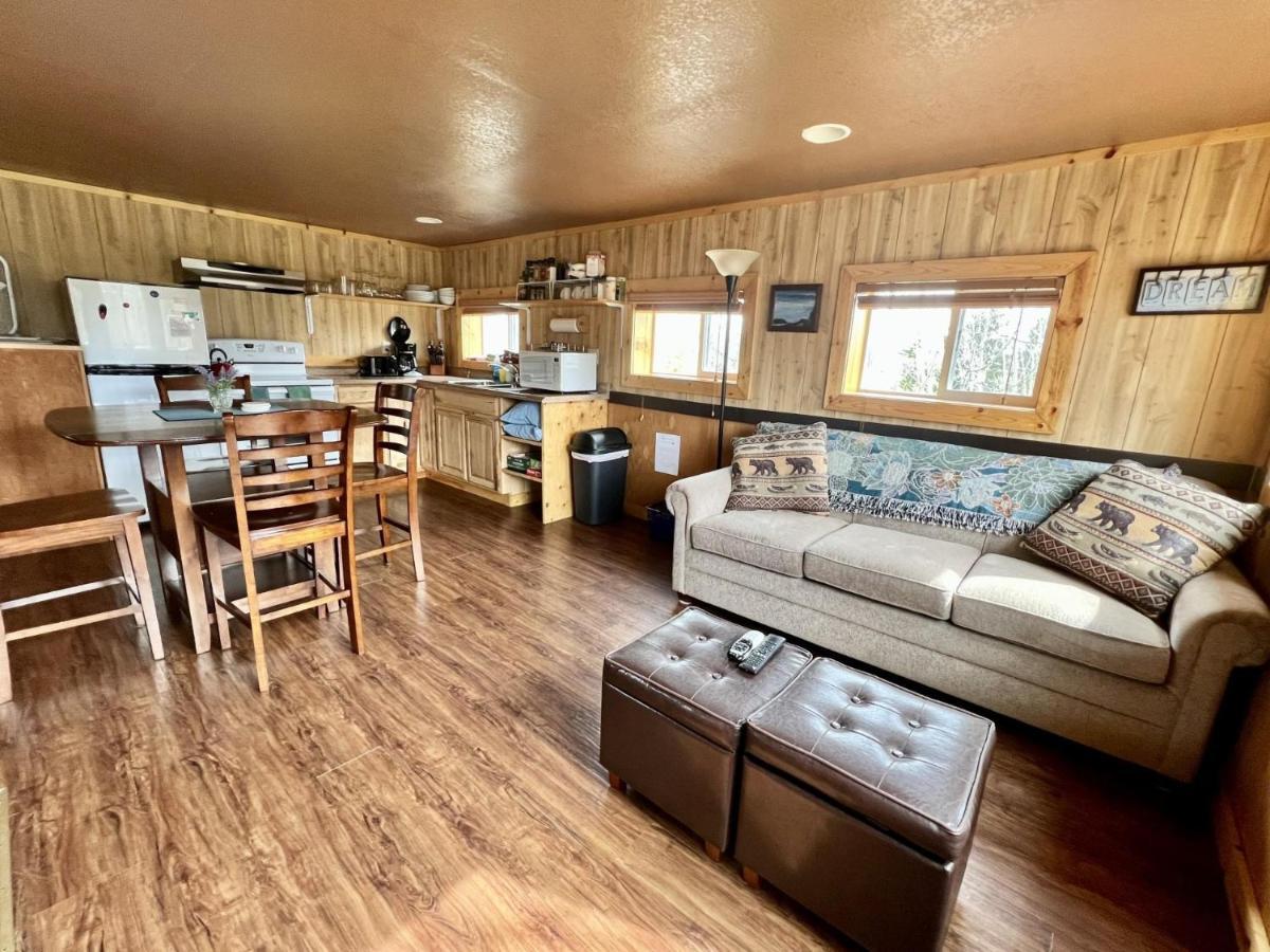 Denali Park View Family Log Cabin エクステリア 写真
